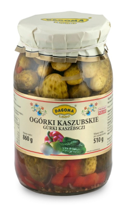 ogorki kaszubskie 860g